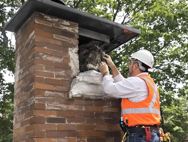 Humane removal of debris and animals by Port Orange Chimney Sweep in Port Orange, FL