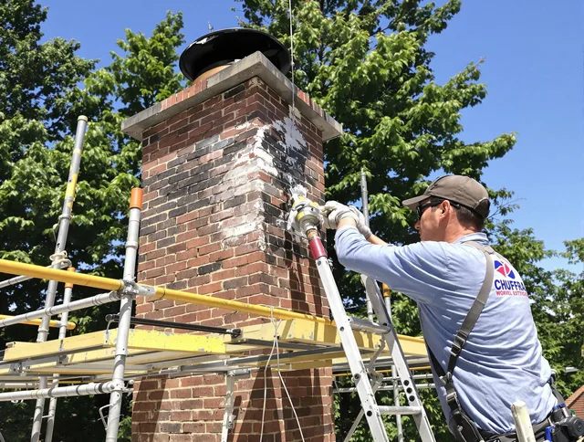 Structural chimney repair by Port Orange Chimney Sweep in Port Orange, FL